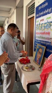 बाबा साहब अंबेडकर के जन्मदिन की श्र(ांजलि