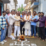 पार्षद रामनरेश रावत ने पार्षद निधि से इंटरलाकिंग सड़क व नाली के सुधार कार्य का किया शिलान्यास