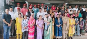 सेवानिवृत्ति के बाद हवलदार शेर सिंह यादव का जगह-जगह हुआ जोरदार स्वागत