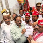 एसआईआर के विरोध में नगर मजिस्ट्रेट को सौंपा ज्ञापनए मुख्य निर्वाचन आयुक्त ज्ञानेश कुमार का पुतला फूंका